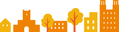 街並みのイラスト